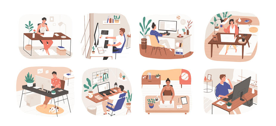 Remote Work - Wie Selbstorganisation, Führung und Teamwork im Homeoffice gelingen