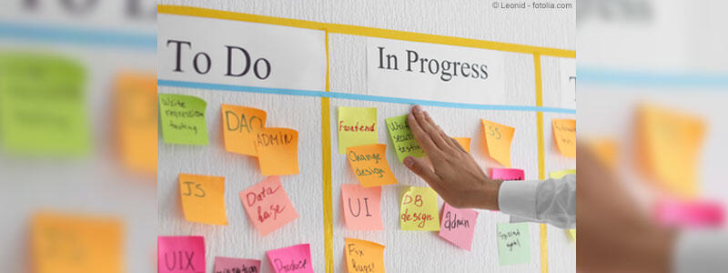 Scrum mit Scrum im Unternehmen einführen