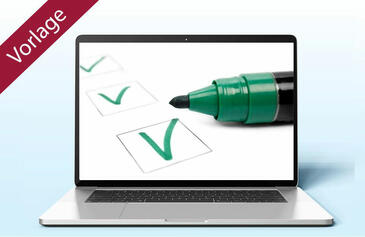 PowerPoint-Vorlage in Notebook-Optik