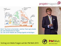 Dos und Don‘ts der Agilen Transformation 